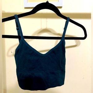 Bravia open back crop top